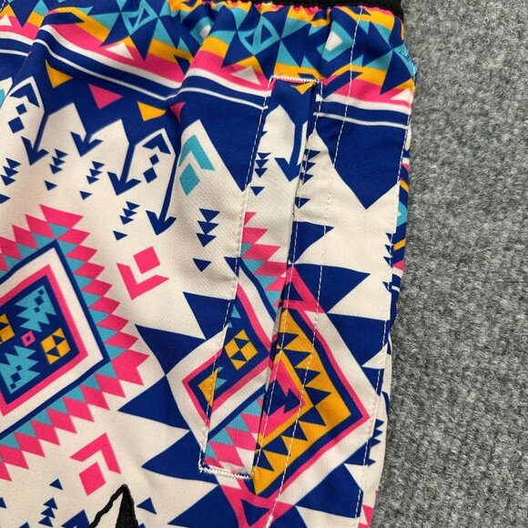 TacHuntFish Shorts Women’s Small Aztec Multicolor Logo 4” Inseam Outdoor Hiking - Picture 2 of 9